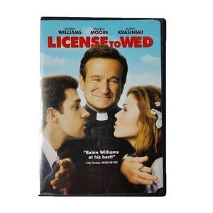 License To Wed Comedy Romance DVD Movie 2007 Robin Willams PG 13
